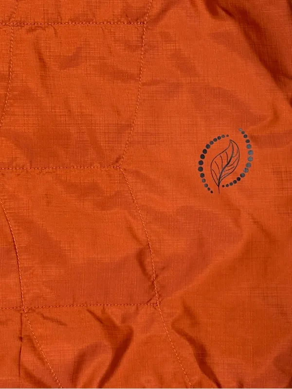 REI Women’s Small Burnt Orange Insulated Fleece Lined Snap Vest - Image 5