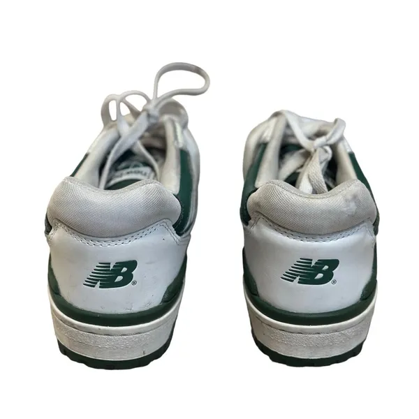 New Balance 550 white green sneakers‎ size 7.5 womens - Image 5