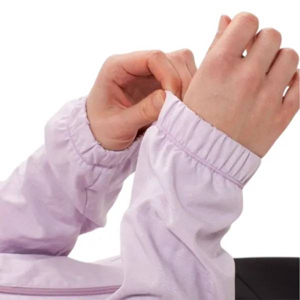 Lululemon Women’s Size 8 Rose Quartz Lavender Jacquard Travel to Track Jacket - Image 5