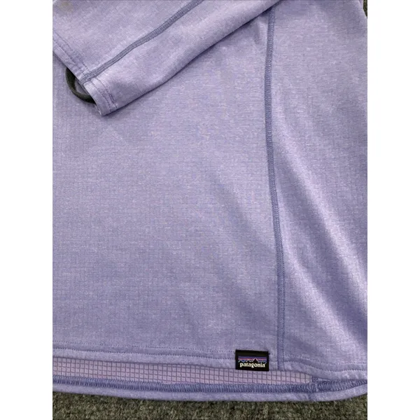 Patagonia Capilene Midweight 1/4 Zip Women’s XS Purple Baselayer Pullover - Image 2