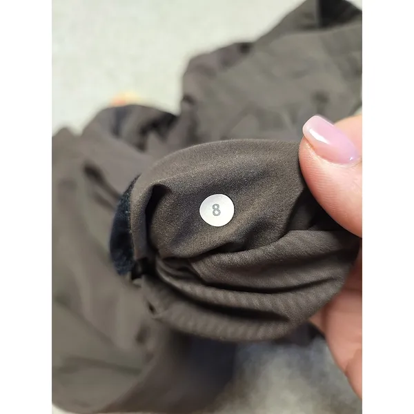 Lululemon Dance Studio Brown Ruched Athletic Pants Unlined Women's Size 8 EUC - Image 7