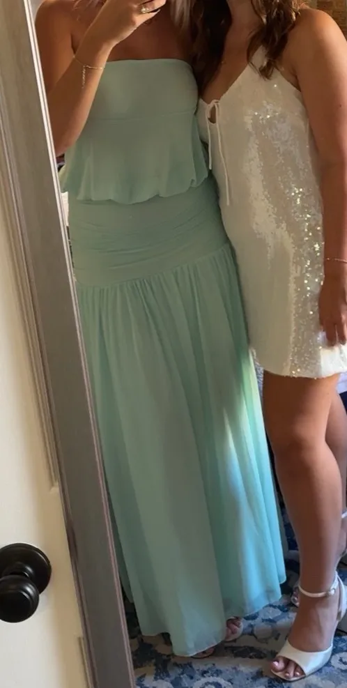 Maxi blue dress - Image 2