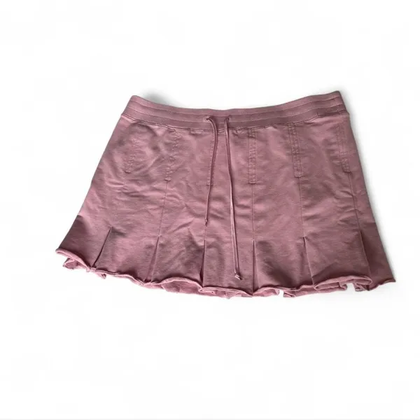 Express Y2K pink pleated mini skirt - Image 2