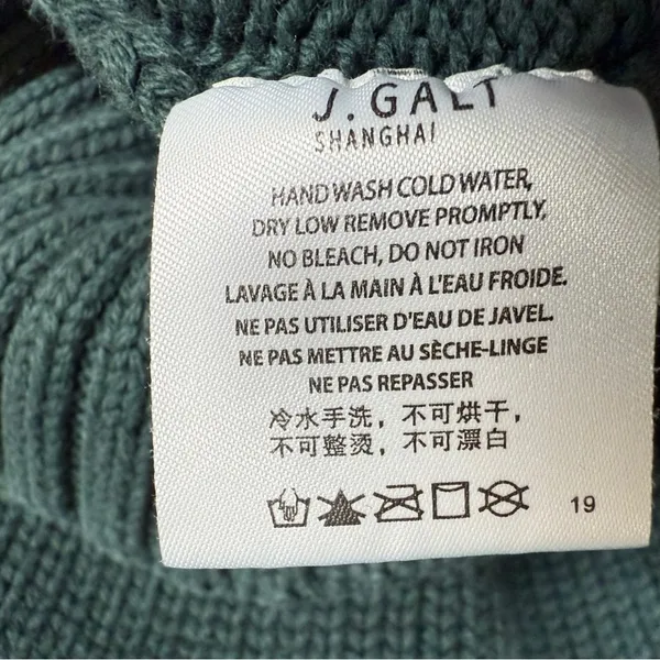 John Galt (Brandy Melville) Distressed Cotton Knit Sweater - Image 6