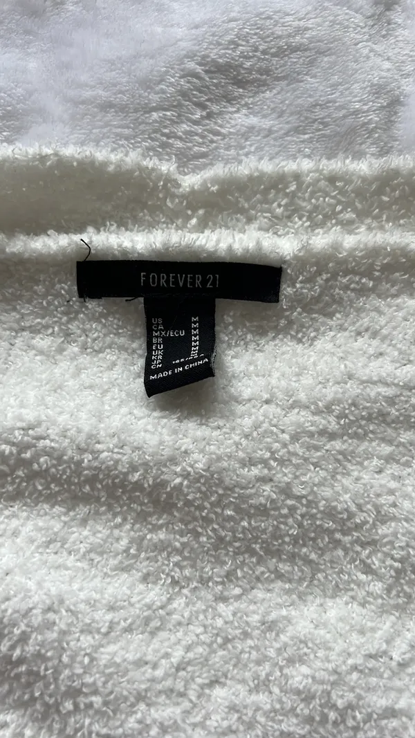 Forever 21 Fuzzy Cropped Cardigan - Image 2