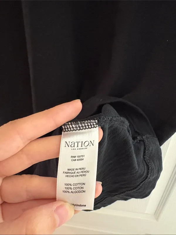 Nation LTD Sallie Mini Dress - Size Medium - Black - Image 7