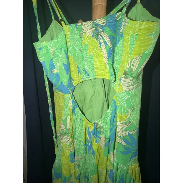 Fate Island Escape Halter Maxi Dress Sz S - Image 4