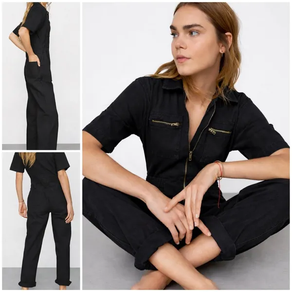 Nasty Gal Denim Boilersuit | Utility Jumpsuit - Image 2