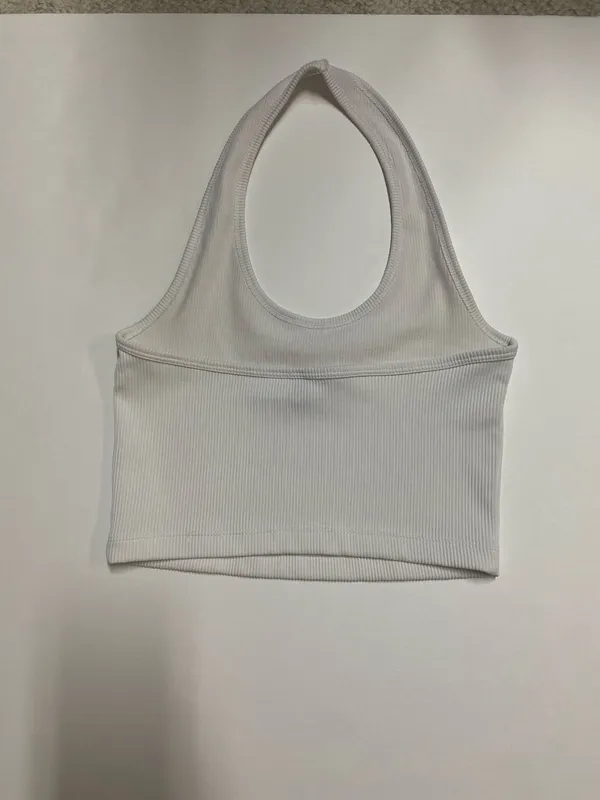Divided H&M White Halter Top - Image 3