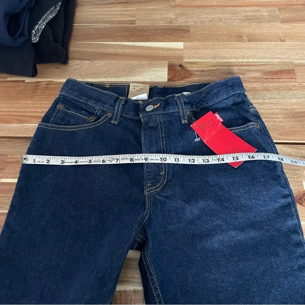 Vintage Levi’s Dark Wash Boot Cut Slim Fit 1999 NWT - Image 10