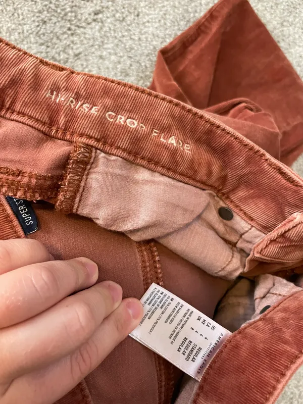 American Eagle Outfitters Hi-Rise Crop Flare - Image 3
