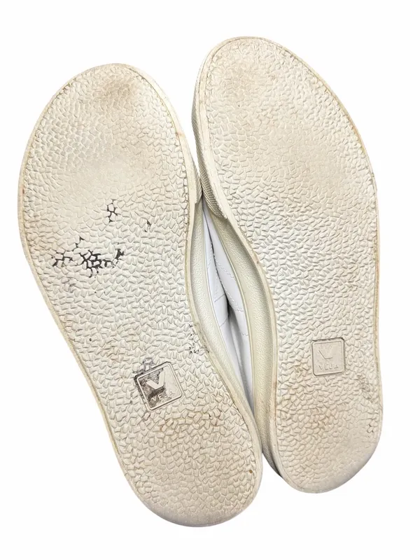 Veja‎ Esplar White Leather Sneakers Size 9 - Image 7