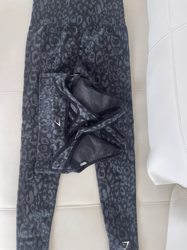 Animal Print Leggings Set - Image 2