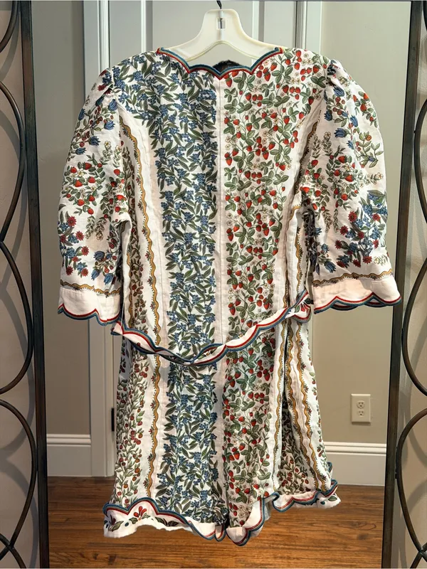 Farm Rio Fruit Beauty Off-White Romper size XL - Image 6