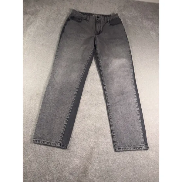 good american good cowboy bootcut jeans 4/27 Gray ColorBlock - Image 3