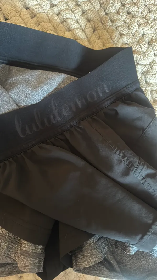 Lululemon Box It Out Shorts 5" Black Heathered Black Spandex 4 - Image 4
