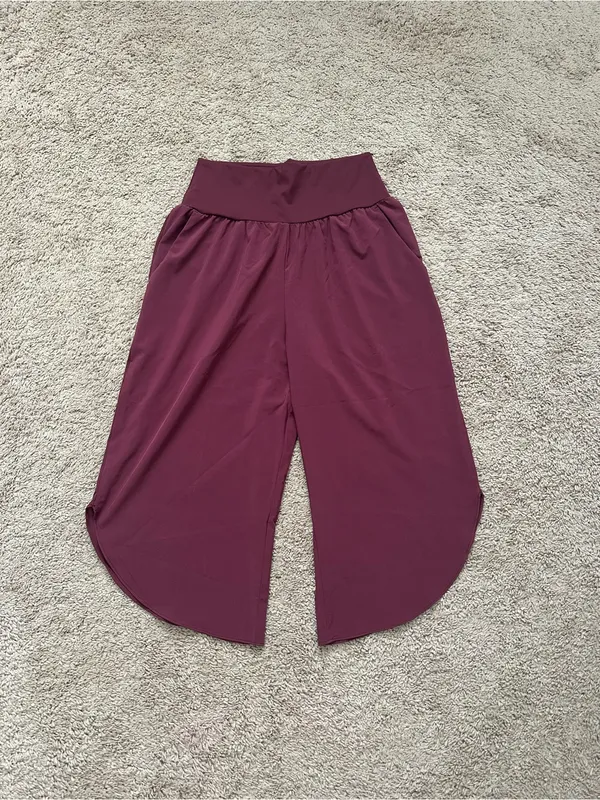 Halara Breezeful High Waisted Crossover Quick Dry Resort Pants with Pockets S - Image 3