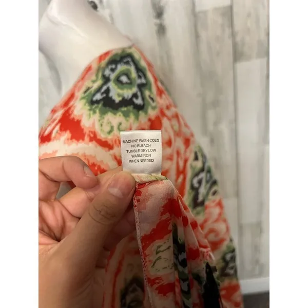 Cardigan Orange Size M - Image 4
