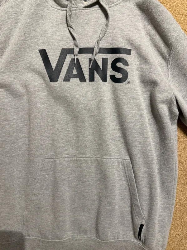 Vans Classic Grey Hoodie in Medium - Image 2