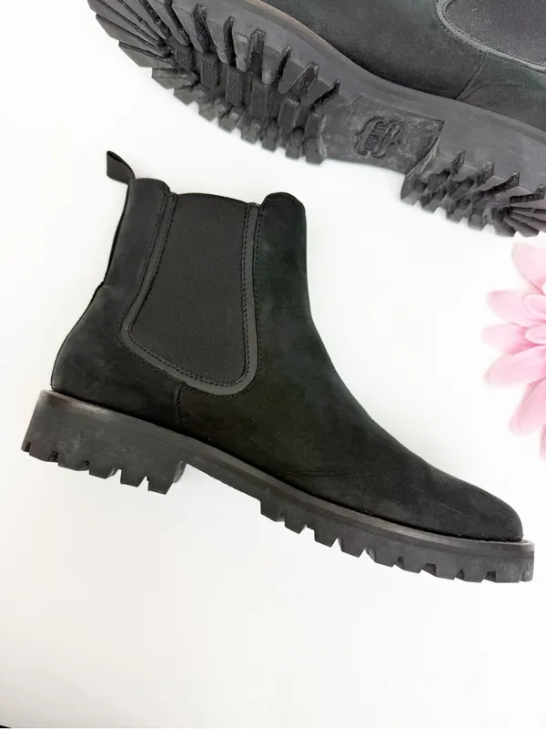 Thursday Boot Company Legend Chelsea Ankle Boots Booties Leather Black Matte - Image 6