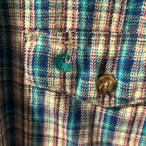 Carhartt Woman’s size med flannel shirt - Image 3