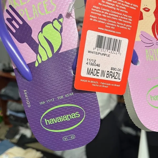 Havaianas Disney Little Mermaid Sandals - Image 4