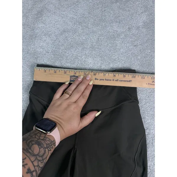 Lululemon Base Pace High-Rise Crop 23" Dark Olive 2 - Image 5