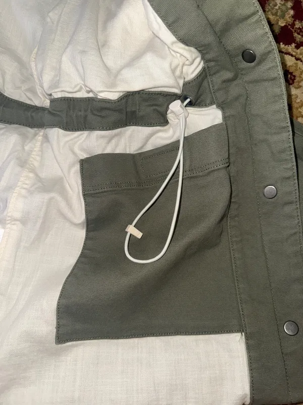 Carhartt Green Tencel Canvas Jacket - Image 8