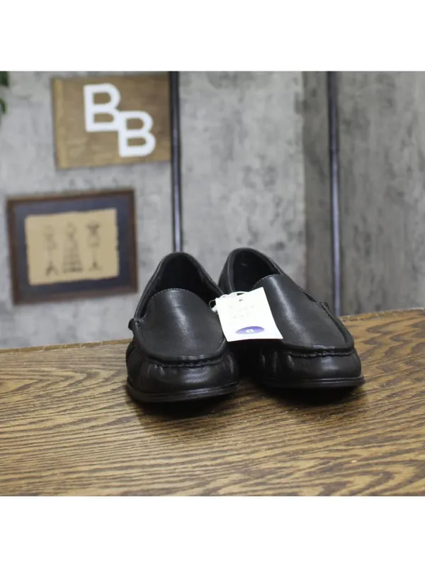 A New Day Womens James Rouched Loafers 94462350 Black 6M - Image 3
