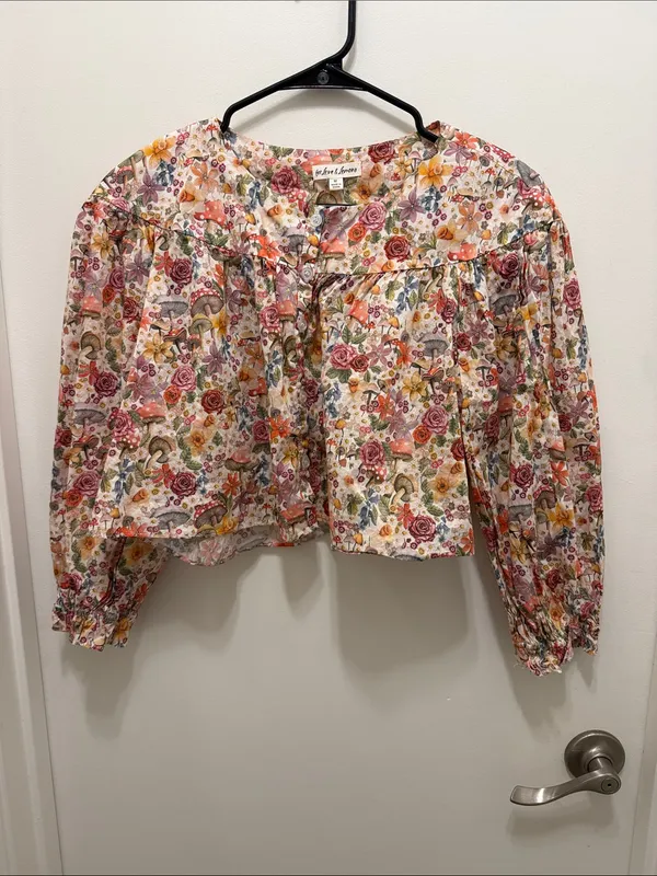 For Love & Lemons Theodora Crop Top - Image 2