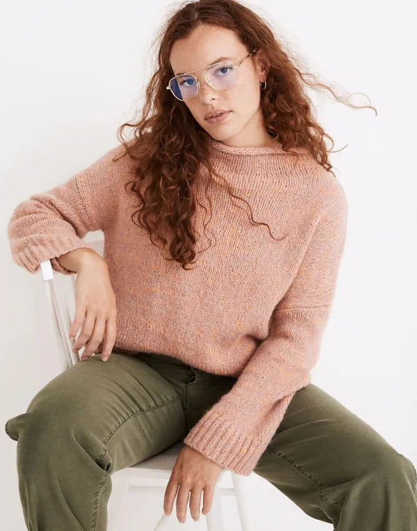 | Varina Mockneck Pullover Sweater - Image 2