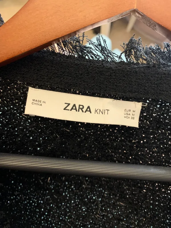 ZARA Oversized Knit Coat - Image 5