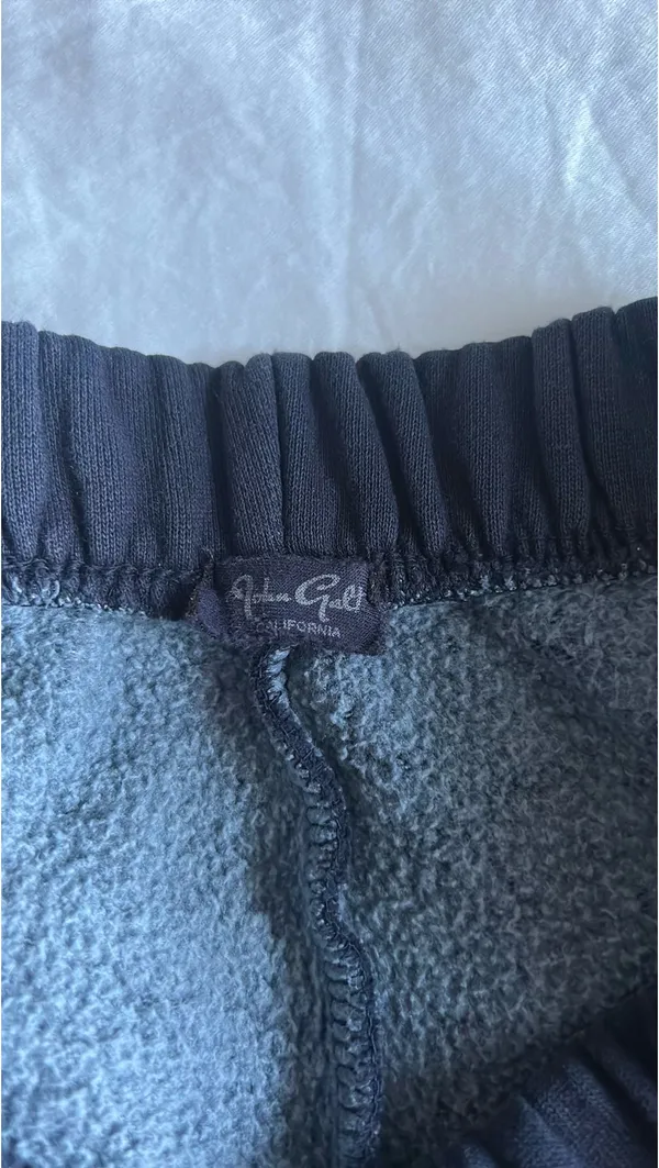 Navy Blue Low-rise Sweatpants - Image 4