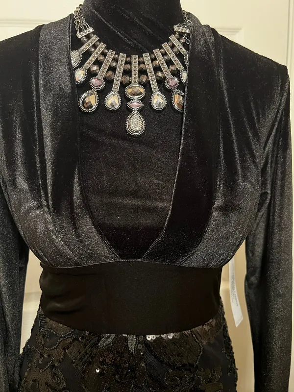 Venus Sexy black evening wedding guest dress - Image 8