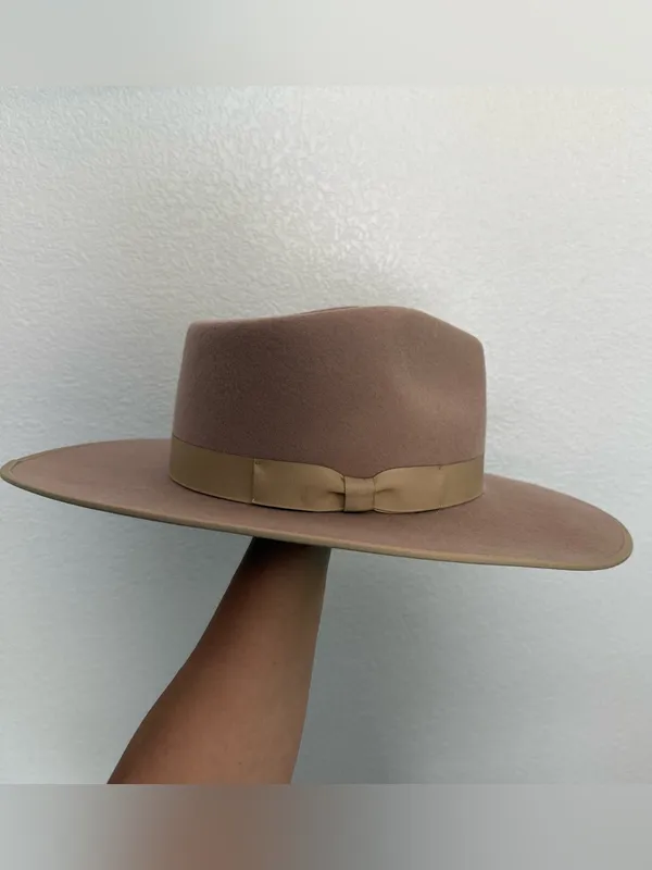 Lack of Color Zulu Rancher Wide Brim Hat in Sand Medium - Image 2