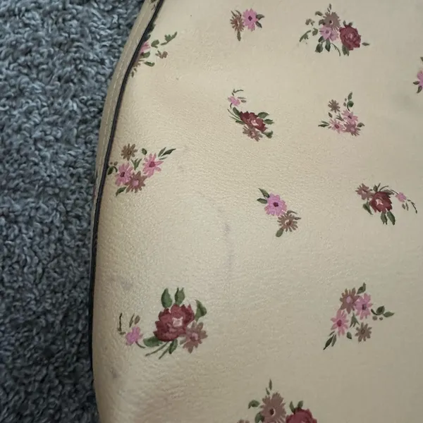 Coach x Disney Floral Tote Bag (NO WRISTLET) - Image 14