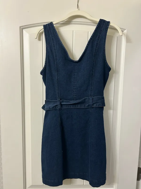 Peace Love World Denim Dress - Image 3