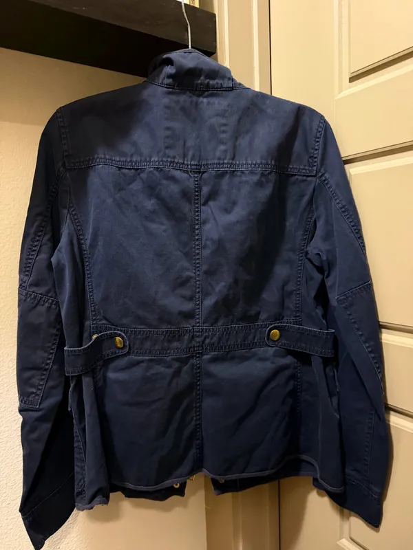 J.Crew Navy Field Jacket - Image 3