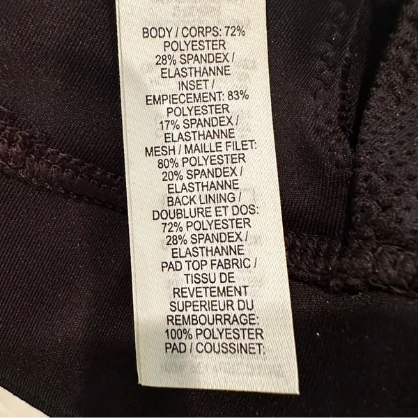 Nike Dri-FIT Indy Rainbow‎ Ladder Sports Bra Women's Small Black Athletic Yoga - Image 7