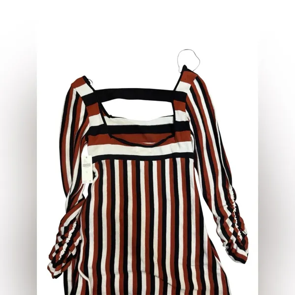 NWT Anthropologie Maeve Striped Sweater Midi Dress Size XS - Image 7