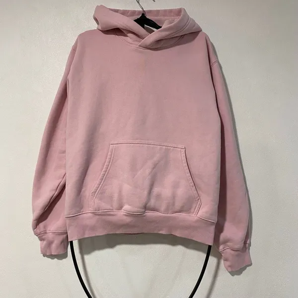 Aritzia Sweatfleece Perfect Hoodie XS Pink Oversized Pullover Cozy - Image 2