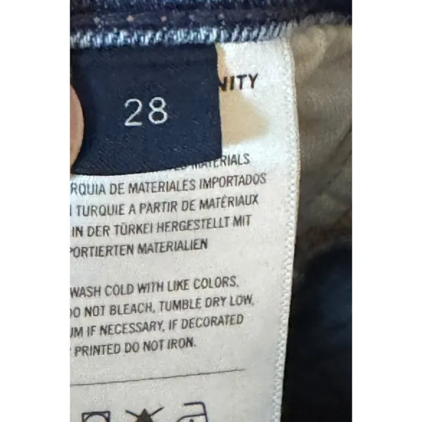 Citizens of Humanity Women's Jeans Skyla Skinny Pockets Mid-Rise Denim‎ Blue 28 - Image 11