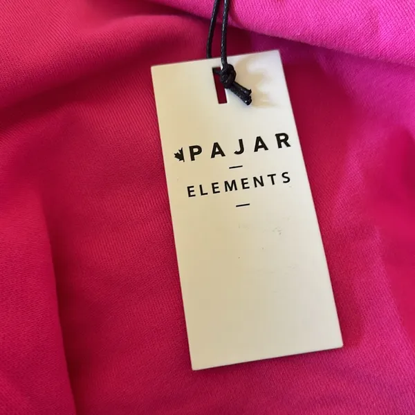 NWT PAJAR CANADA Lawson Women's Oversized Crop Sweatshirt in PINK GLOW XL - Image 8