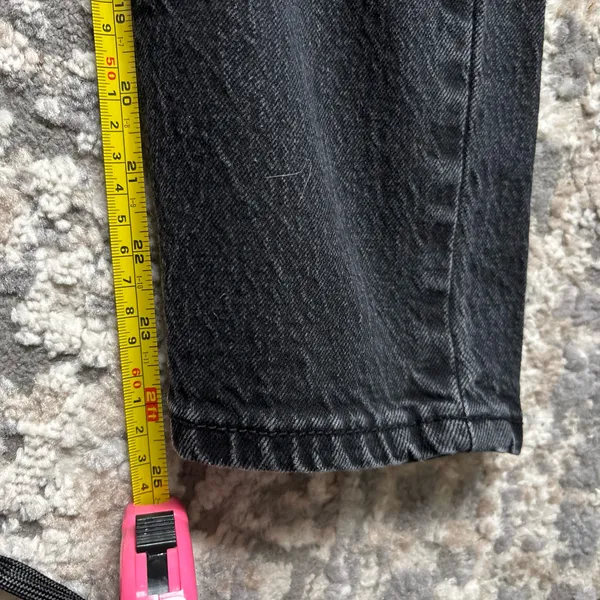 Black hi rise cropped black jeans 26 - Image 7