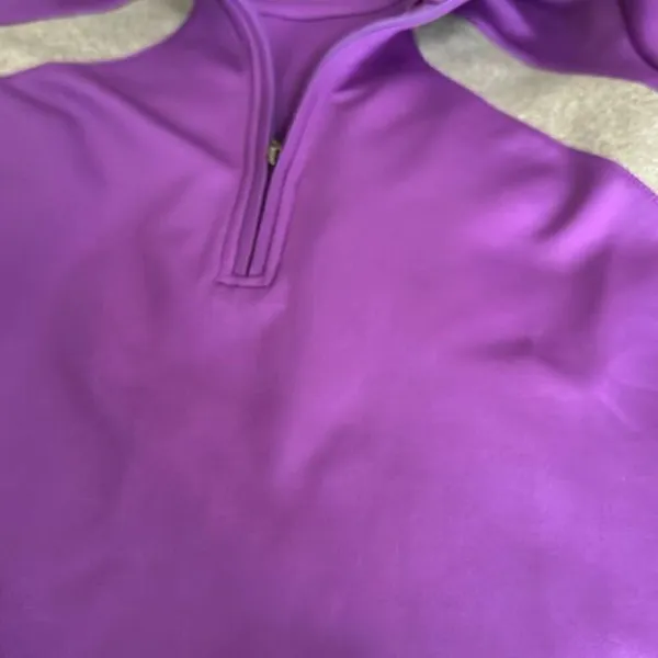 EP Pro Tour Tech Pullover Athletic Sweater Medium Purple - Image 5
