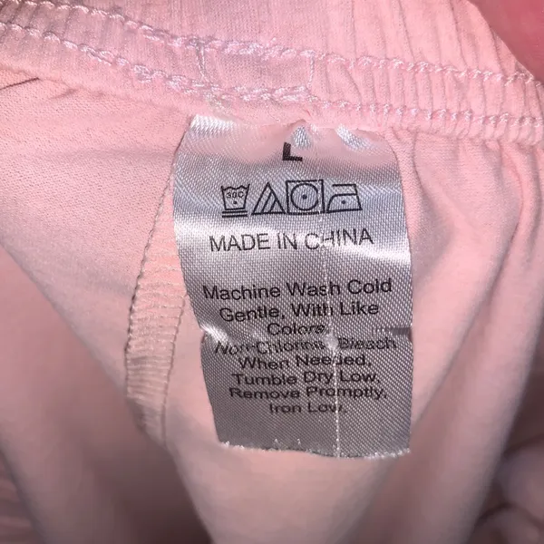 Lucky Cactus Light Pink Drawstring Bermuda Shorts Pockets - Image 3
