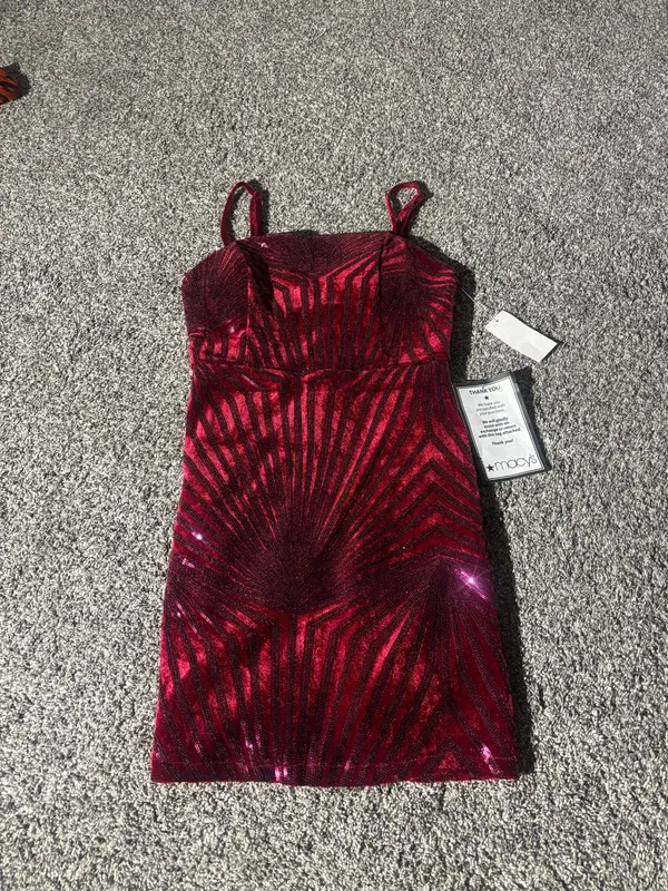 Red Formal Macy's Dress - Image 2