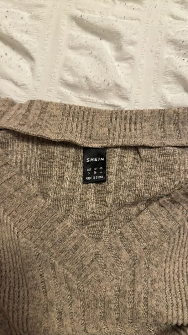 Sweater Dress Brown - Image 2