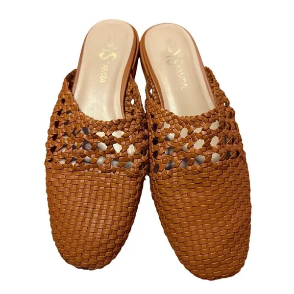 YOSI SAMRA Jade Weave Mule Women's Sz. 8 - Image 3