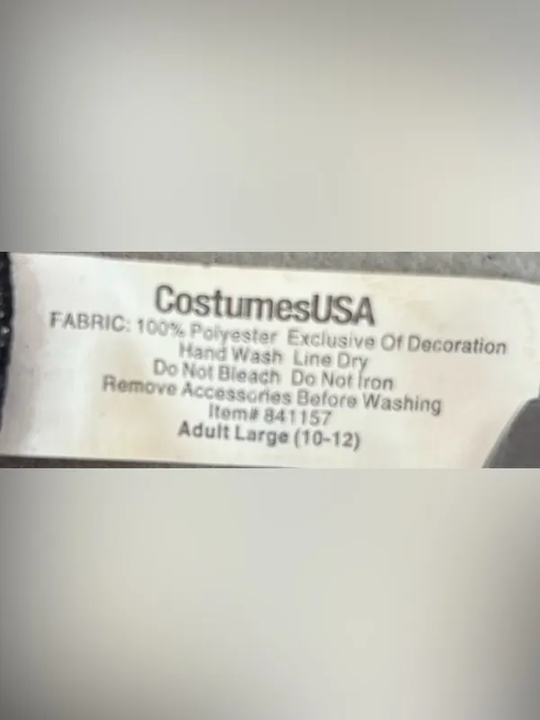Officer Rita Dem Rights L Black Mini Dress Cop Chick Costume - Image 8